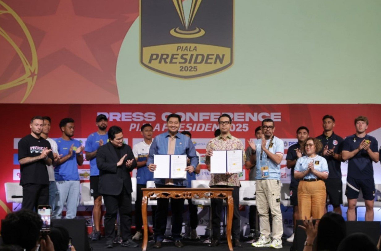 Ketum PSSI: Piala Presiden 2025 Jadi Sarana Perkenalkan Pemain Sepak Bola Indonesia ke Klub Luar Negeri