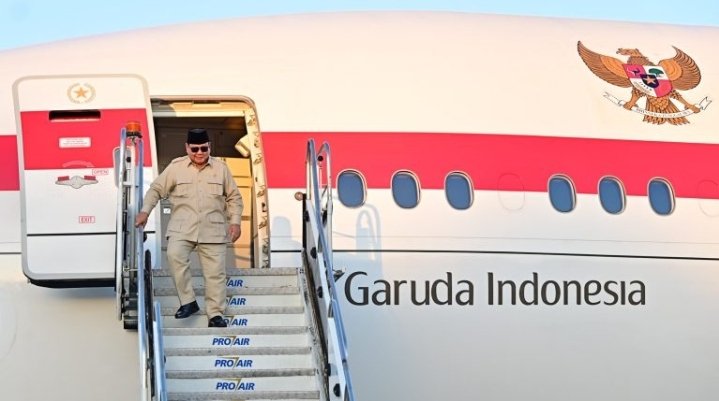 Tiba di Rio de Janeiro untuk Hadiri KTT BRICS, Presiden Prabowo Disambut Hangat Diaspora Indonesia di Brasil
