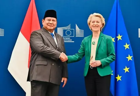 Lawan Tarif Trump, Indonesia - Uni Eropa Sepakati Pakta Perdagangan