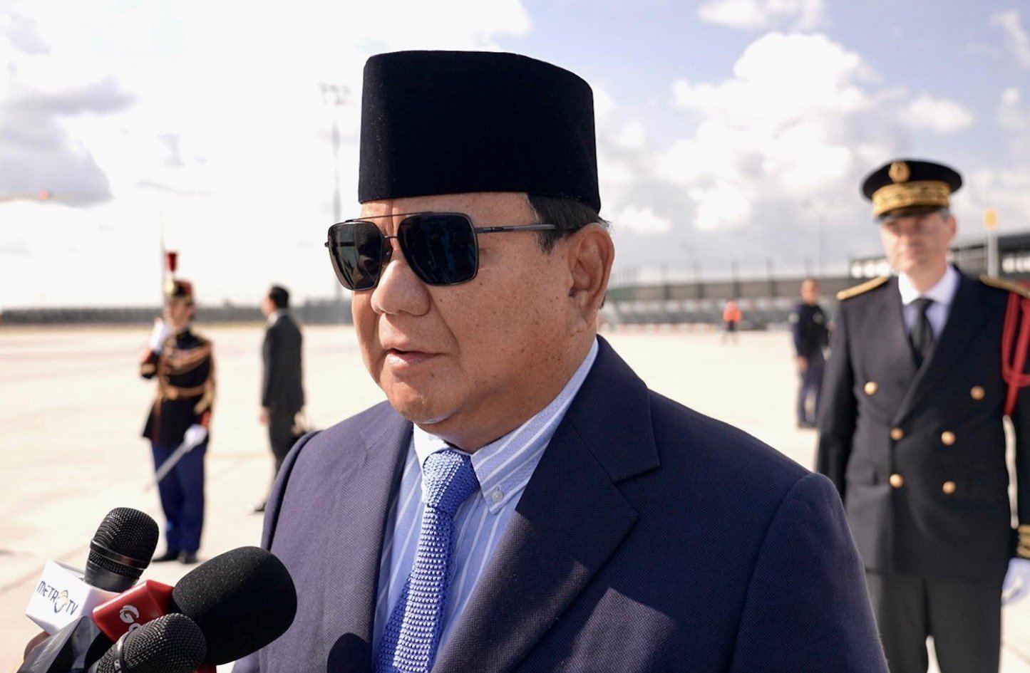 Di Sela Jamuan Kenegaraan Prancis-Indonesia di Istana ĂlysĂŠe, Prabowo dan Macron Bahas berbagai Isu Global