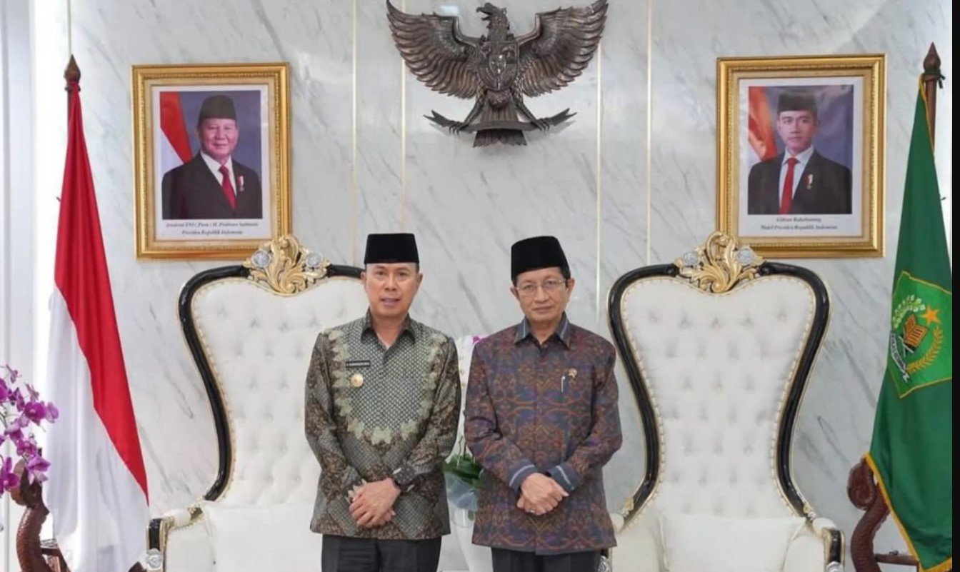 Bahas Rencana Pembangunan Asrama Haji Kendari, Menag Ingatkan Gubernur Sultra untuk Lengkapi Fasilitas Pendukung Embarkasi sesuai Standar
