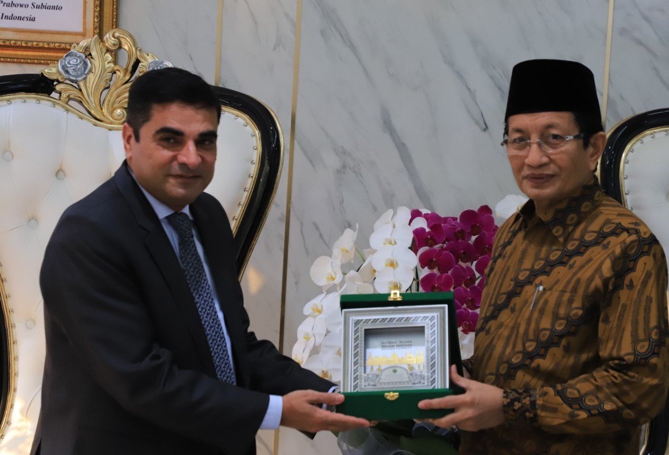 Perkuat Hubungan Bilateral, Menag Terima Kunjungan Dubes Yordania Bahas Kerja Sama di Bidang Pendidikan