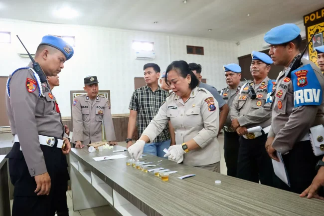 Bid Propam Polda Sumut Periksa Disiplin Personel Polres Pelabuhan Belawan: Tes Urine hingga Sikap Tampang Diperiksa!