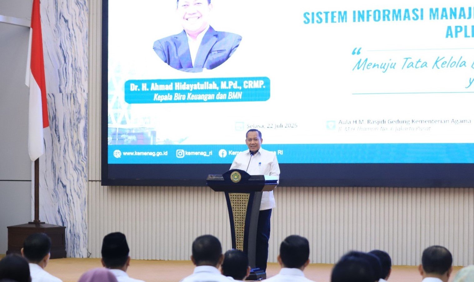 Tingkatkan Efisiensi dan Akuntabilitas Pengelolaan Keuangan Negara, Kemenag Terapkan Sistem Tunggal Gaji Pegawai Mulai 2026