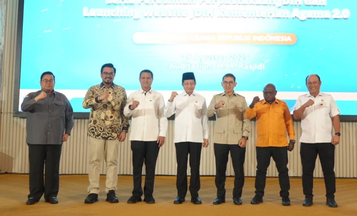 Terus Lakukan Inovasi! Kemenag Resmi Luncurkan Perpustakaan Jaringan Dokumentasi dan Informasi Hukum