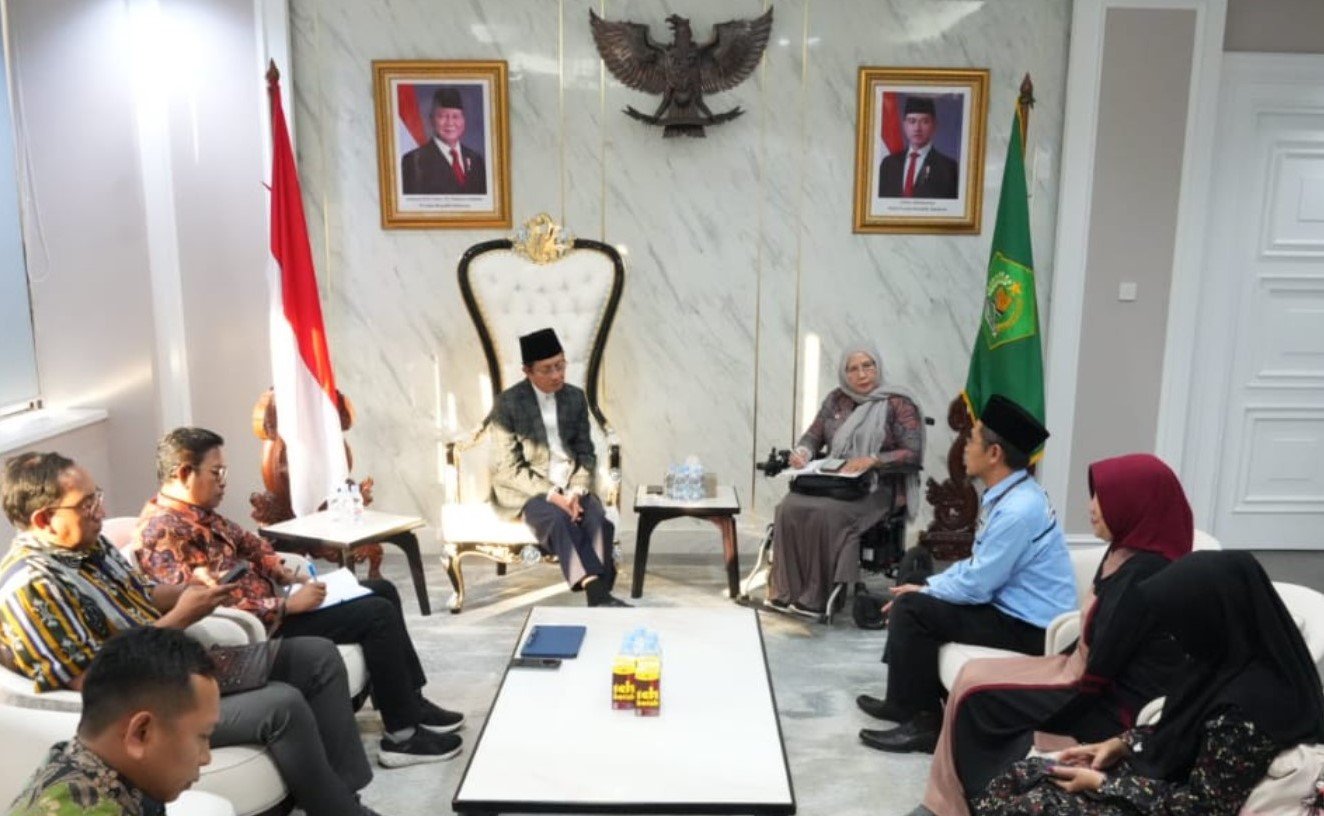 Bahas Penguatan Layanan Keagamaan Inklusif Menag Terima Audiensi Komisi Nasional Disabilitas
