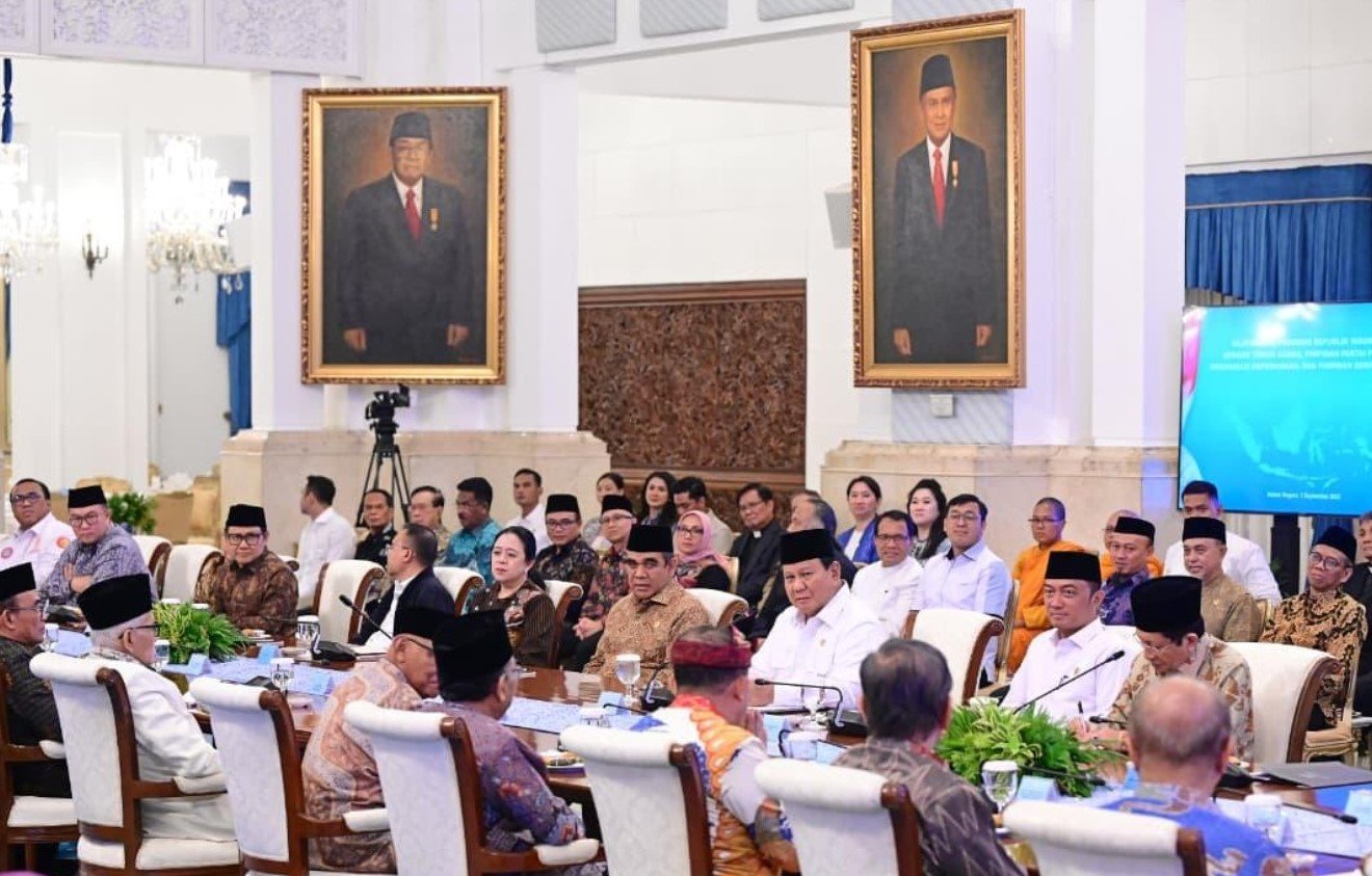 Presiden RI Silaturahmi bersama Serikat Pekerja di Istana Negara, Bahas RUU Ketenagakerjaan hingga Perampasan Aset