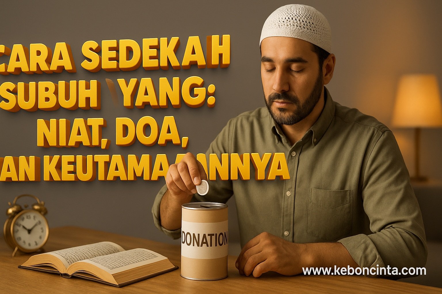 Cara Sedekah Subuh yang Benar: Niat, Doa, dan Keutamaannya