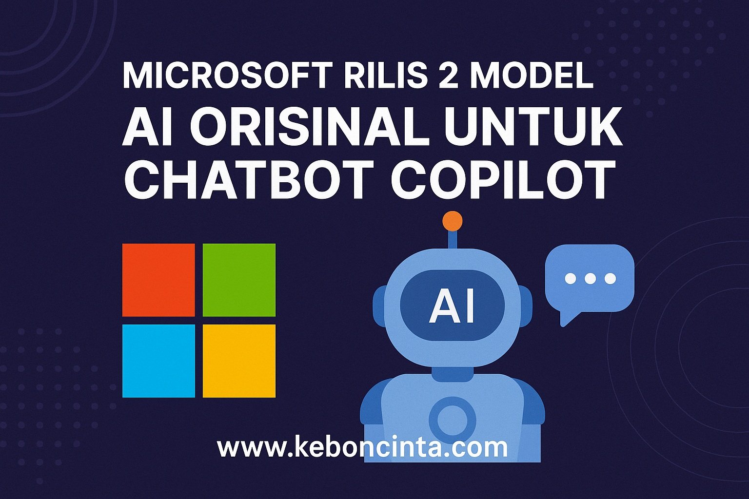 Microsoft Rilis 2 Model AI Orisinal untuk Chatbot Copilot