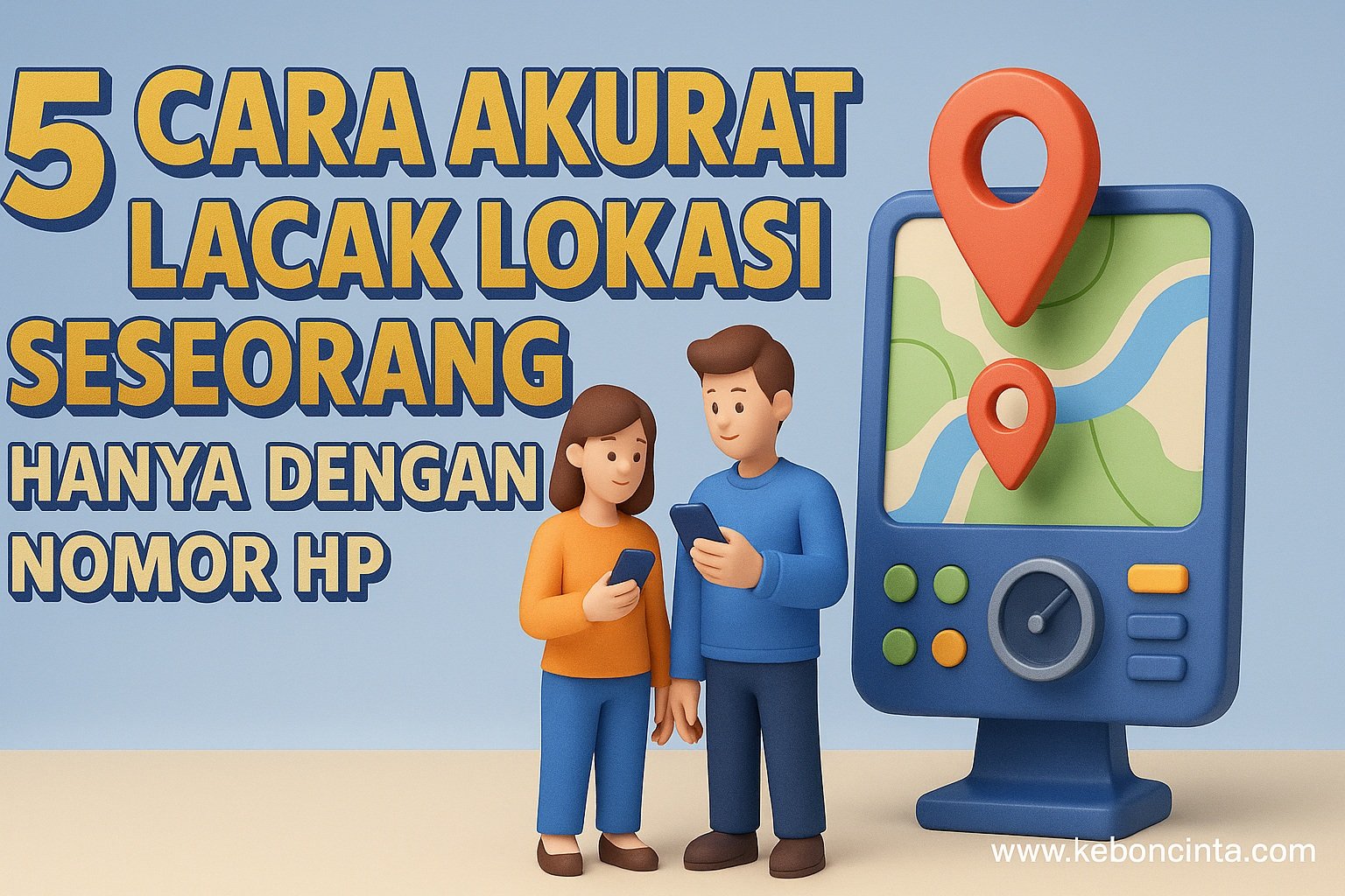 5 Cara Akurat Lacak Lokasi Seseorang Hanya dengan Nomor HP