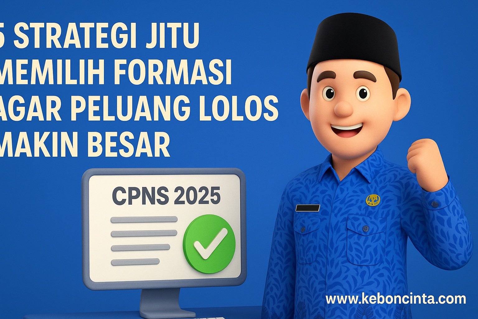 Rahasia Sukses CPNS 2025: 5 Strategi Jitu Memilih Formasi Agar Peluang Lolos Makin Besar
