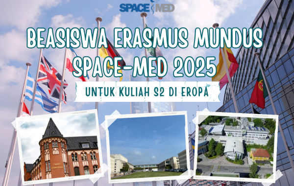 Beasiswa Erasmus Mundus 2026: Studi S2 di 4 Kampus Eropa + Tunjangan Rp26 Juta/Bulan