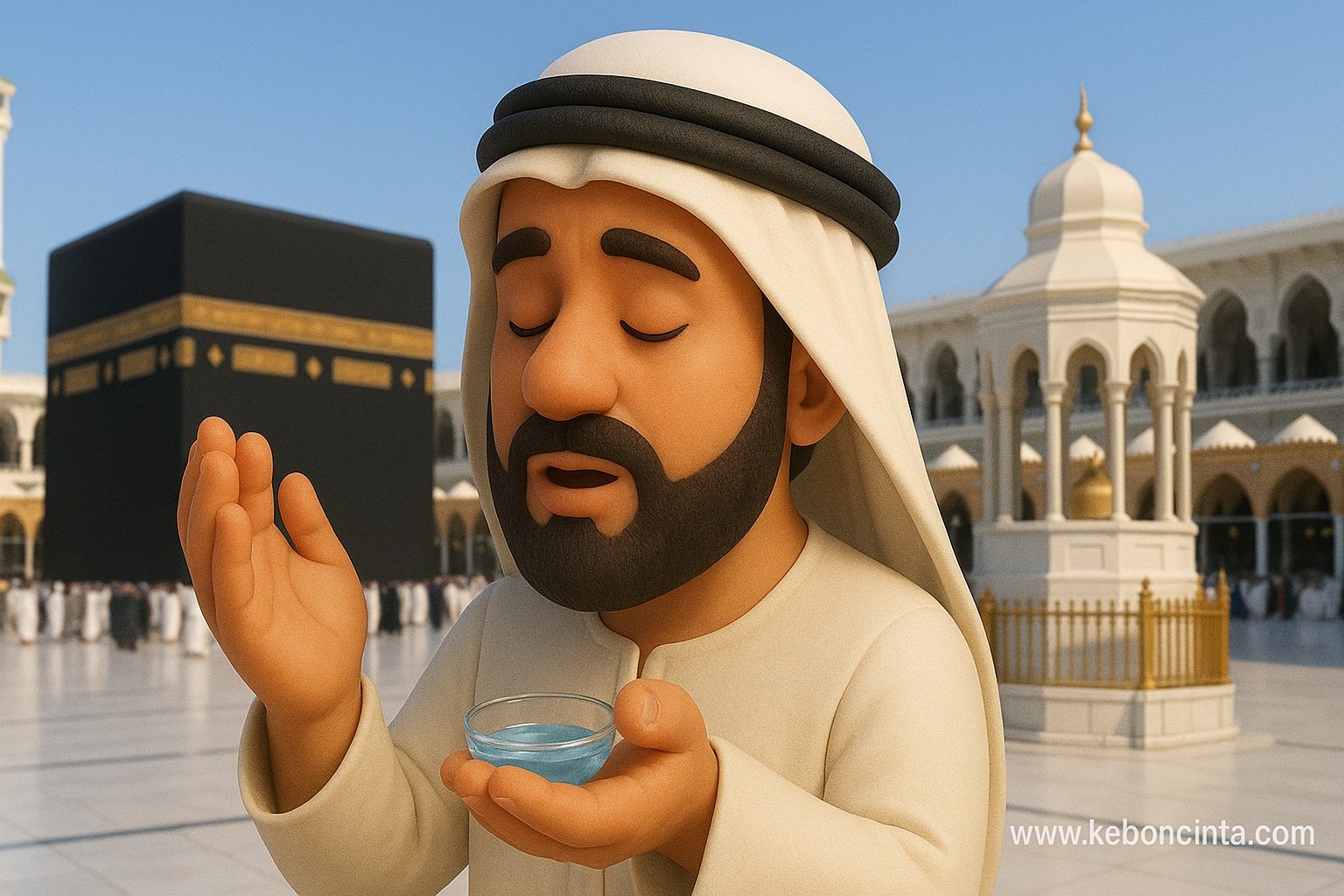 Doa Sebelum Minum Air Zamzam: Lafal Arab, Latin, Arti, dan Penafsiran Ulama