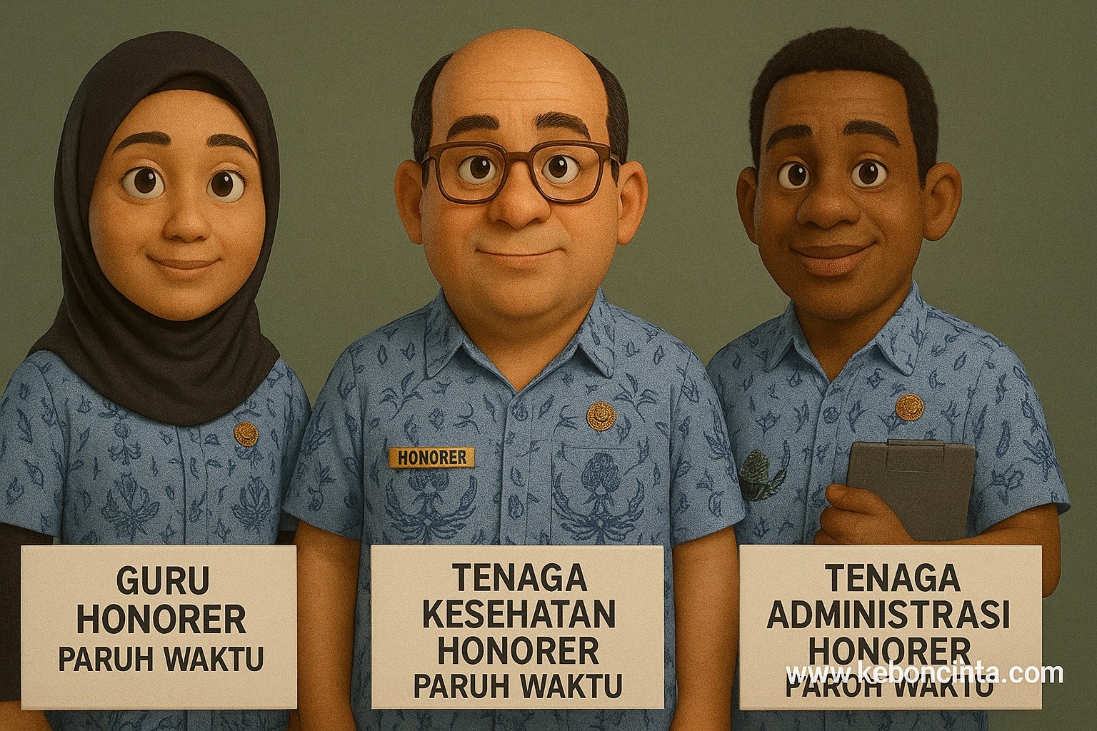 MenPAN RB Rilis 3 Kategori Tenaga Honorer untuk PPPK Paruh Waktu 2025