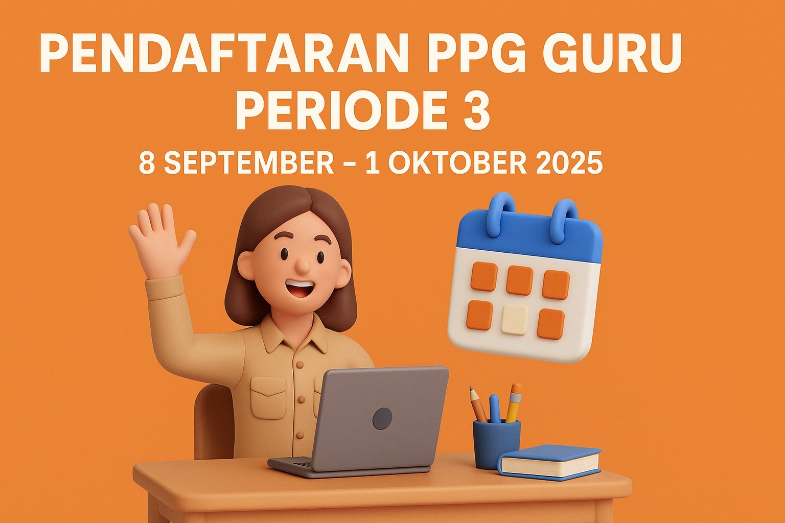 Pendaftaran PPG Guru Tertentu 2025 Periode 3 Dibuka, Simak Syarat dan Cara Daftarnya