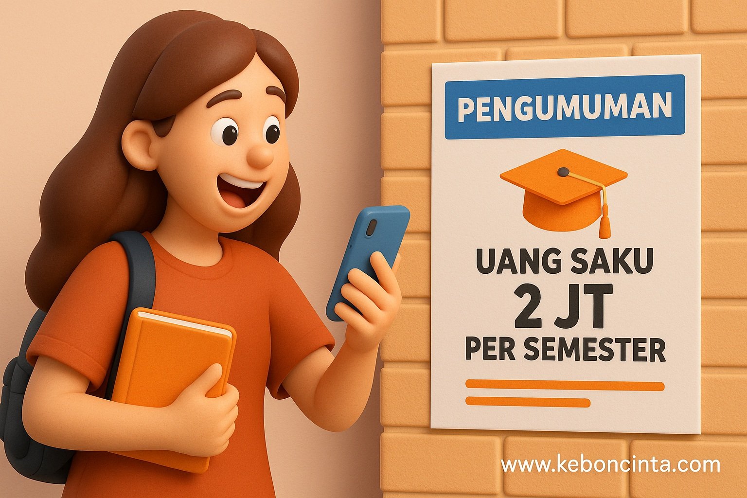 Beasiswa Sejiwa 2025 untuk Mahasiswa D3/S1: Dana hingga Rp 2 Juta per Semester
