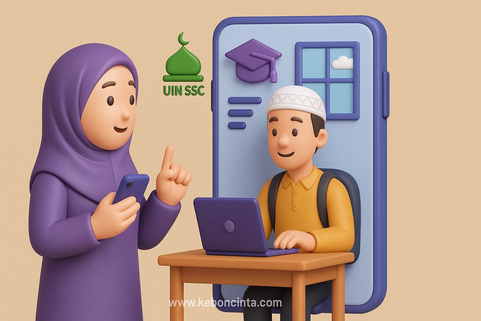 SiberGo: Aplikasi UIN SSC Cirebon yang Bantu Orang Tua Awasi Kuliah Anak
