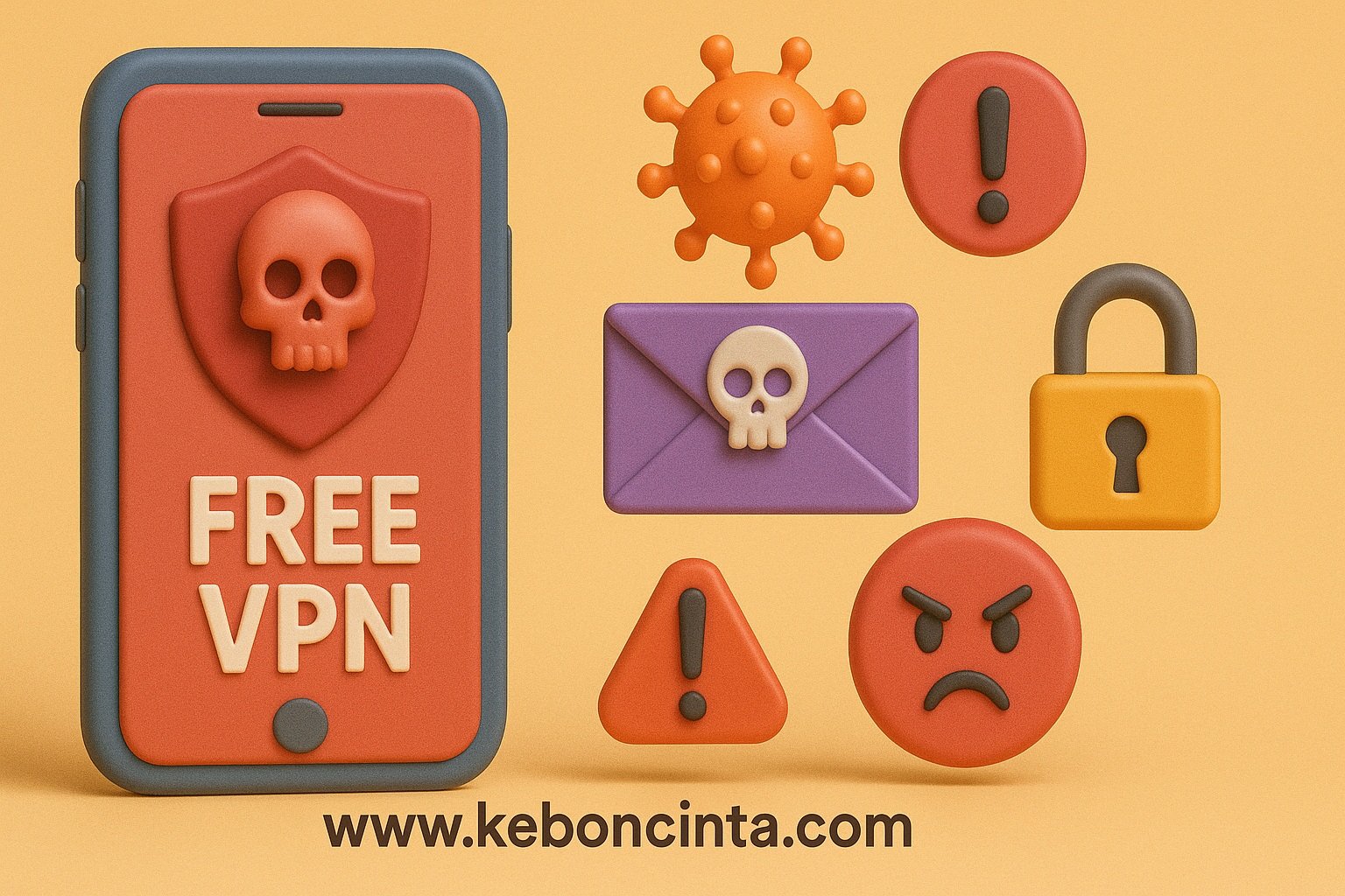 Waspada! 4 Risiko Utama di Balik VPN Gratis