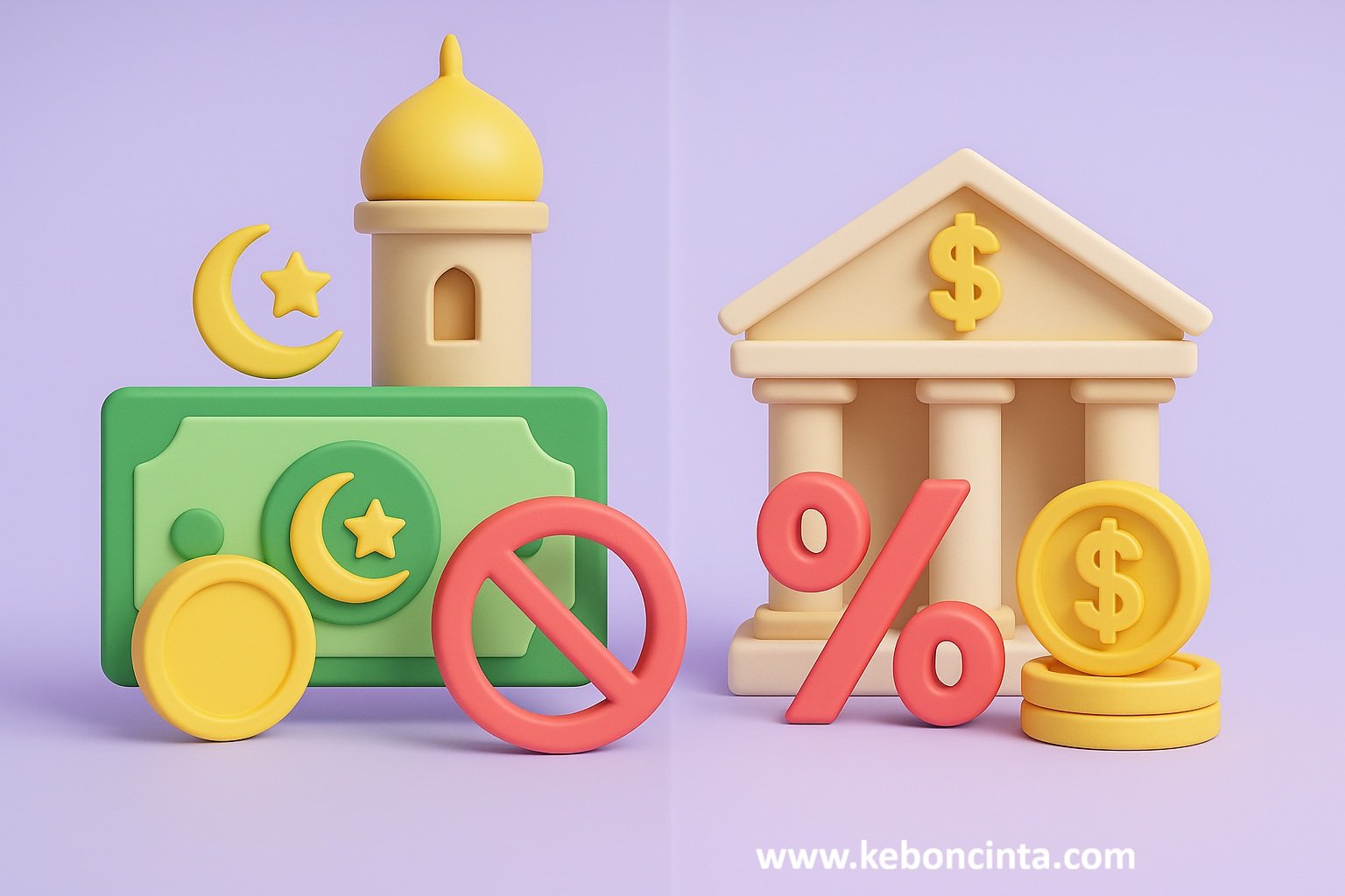 Islamic Finance vs. Keuangan Konvensional: Perbedaan, Prinsip, dan Produk Utama
