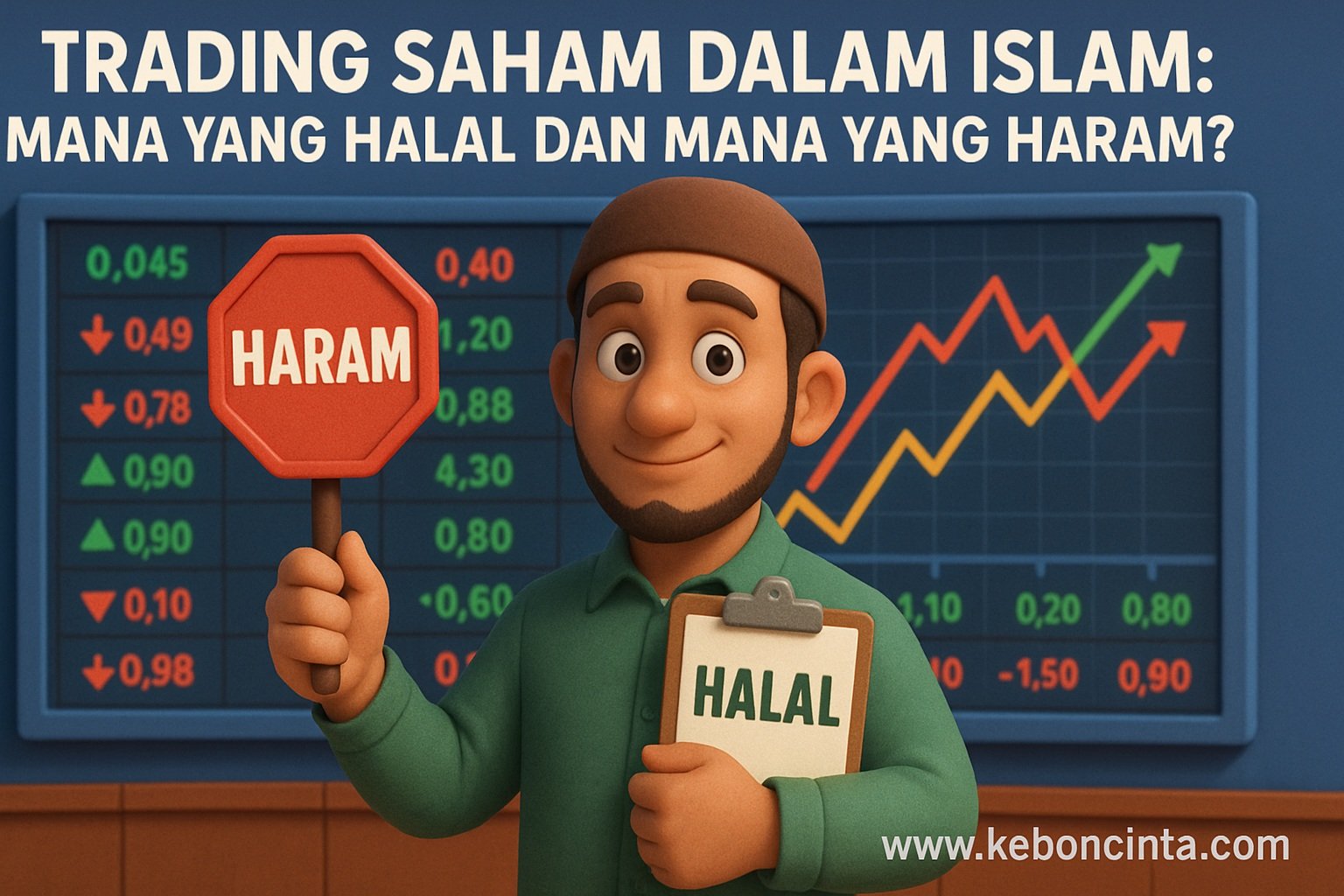 Trading Saham dalam Islam: Mana yang Halal dan Mana yang Haram?