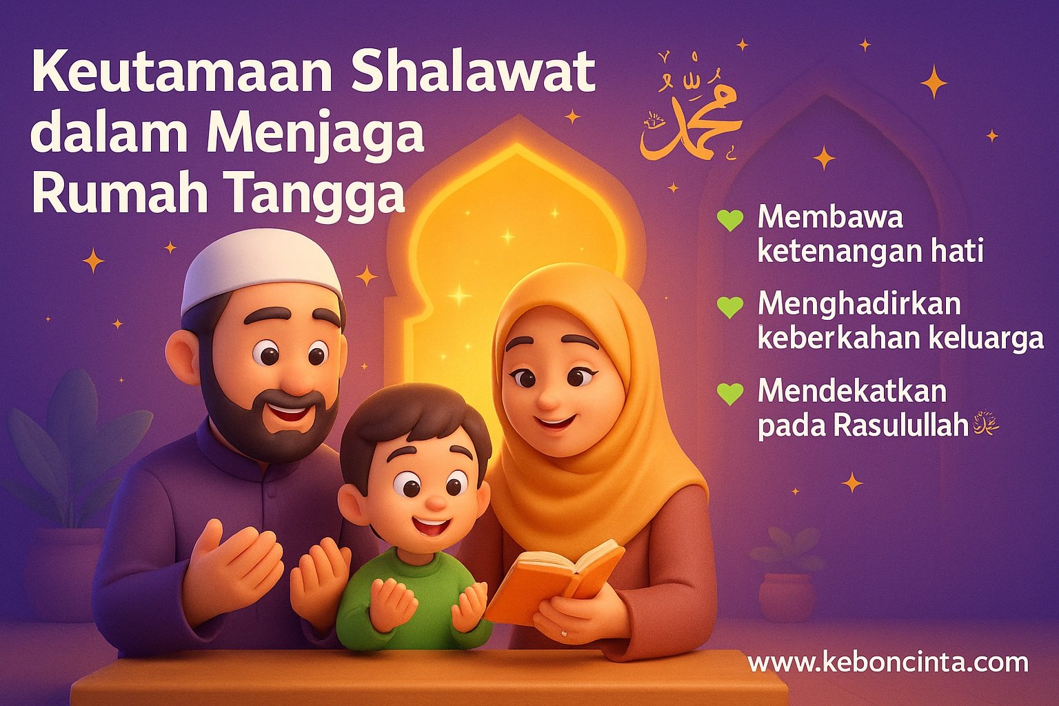 Keutamaan Shalawat dalam Menjaga Rumah Tangga
