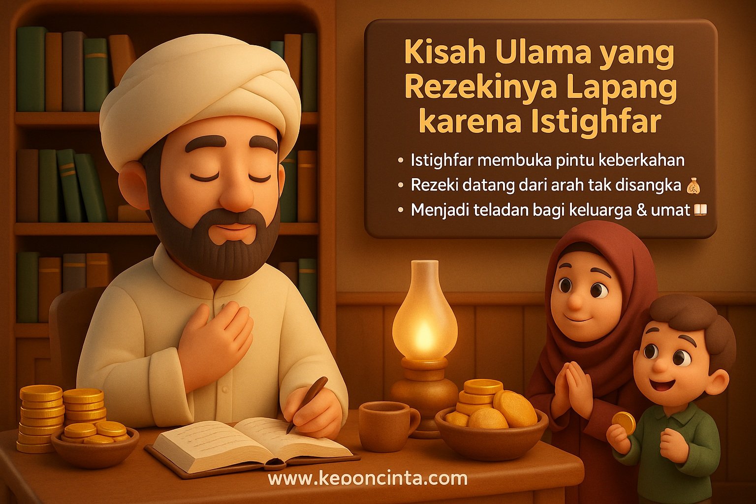 Kisah Ulama yang Rezekinya Lapang karena Istighfar
