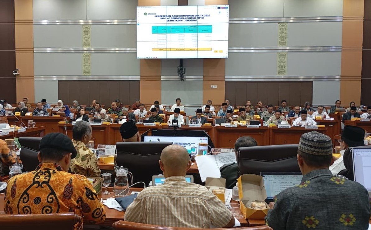 Sah! Usulan Kenaikan Anggaran Kementerian Agama Tahun Anggaran 2026 telah Disetujui Komisi VIII DPR RI