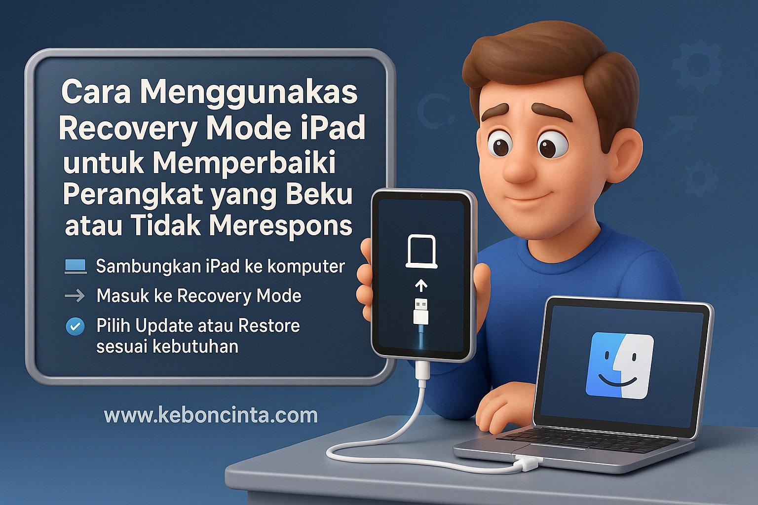 Cara Menggunakan Recovery Mode iPad untuk Memperbaiki Perangkat yang Beku atau Tidak Merespons