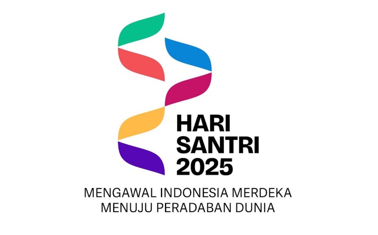 Logo Hari Santri Nasional 2025 Resmi Ditetapkan, Ini Makna Filosofis dari Logo tersebut!