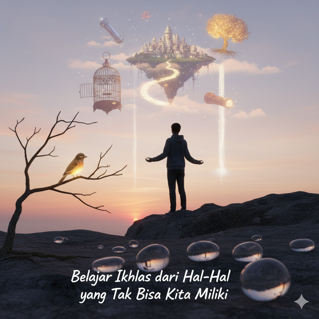 Belajar Ikhlas dari Hal-Hal yang Tak Bisa Kita Miliki