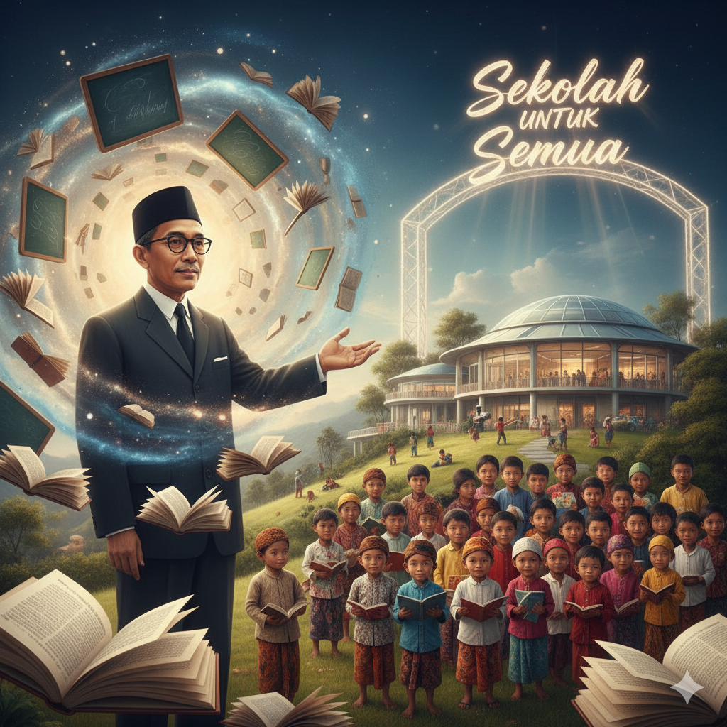 Ki Hajar Dewantara dan Mimpi Sekolah untuk Semua