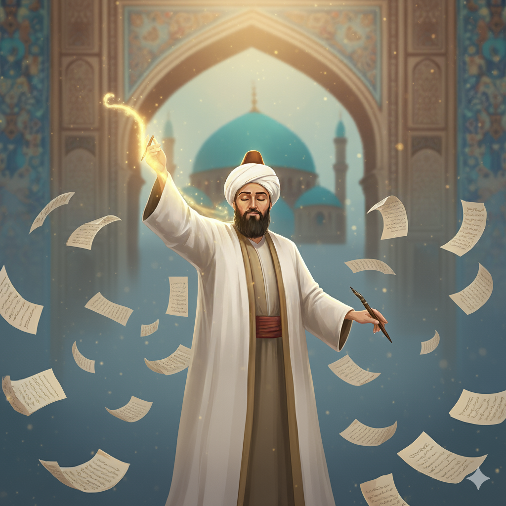 Jalaluddin Rumi: Penyair yang Menulis dengan Tinta Cinta Ilahi