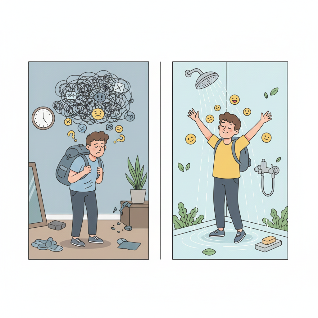 Bukan Cuma Bikin Segar, Mandi Juga Bisa Menurunkan Stres