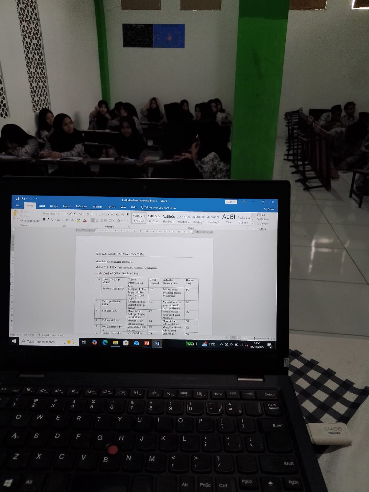 Membangun Kepercayaan Diri Siswa: Pembekalan Kisi-kisi Menjelang ASAS