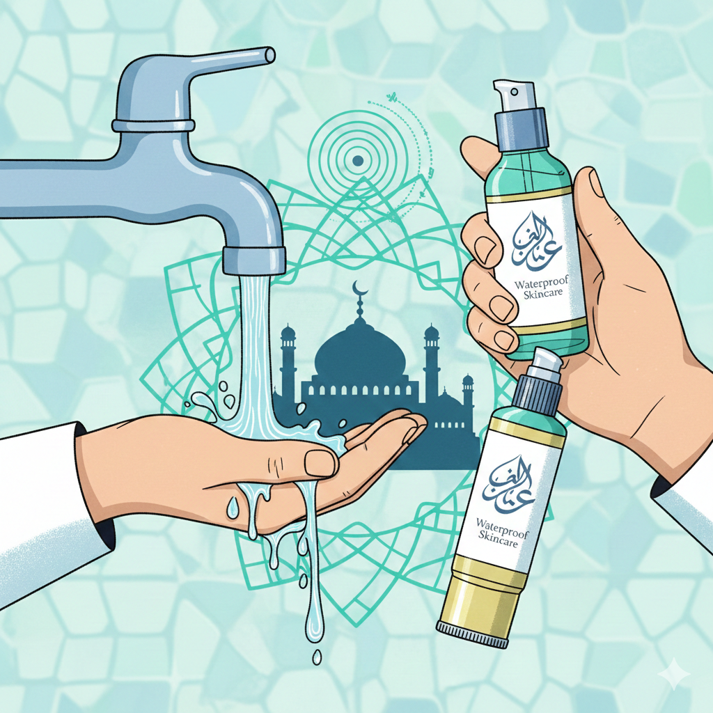 Wudhu dan Skincare: Apakah Produk Waterproof Menghalangi Sahnya Shalat?