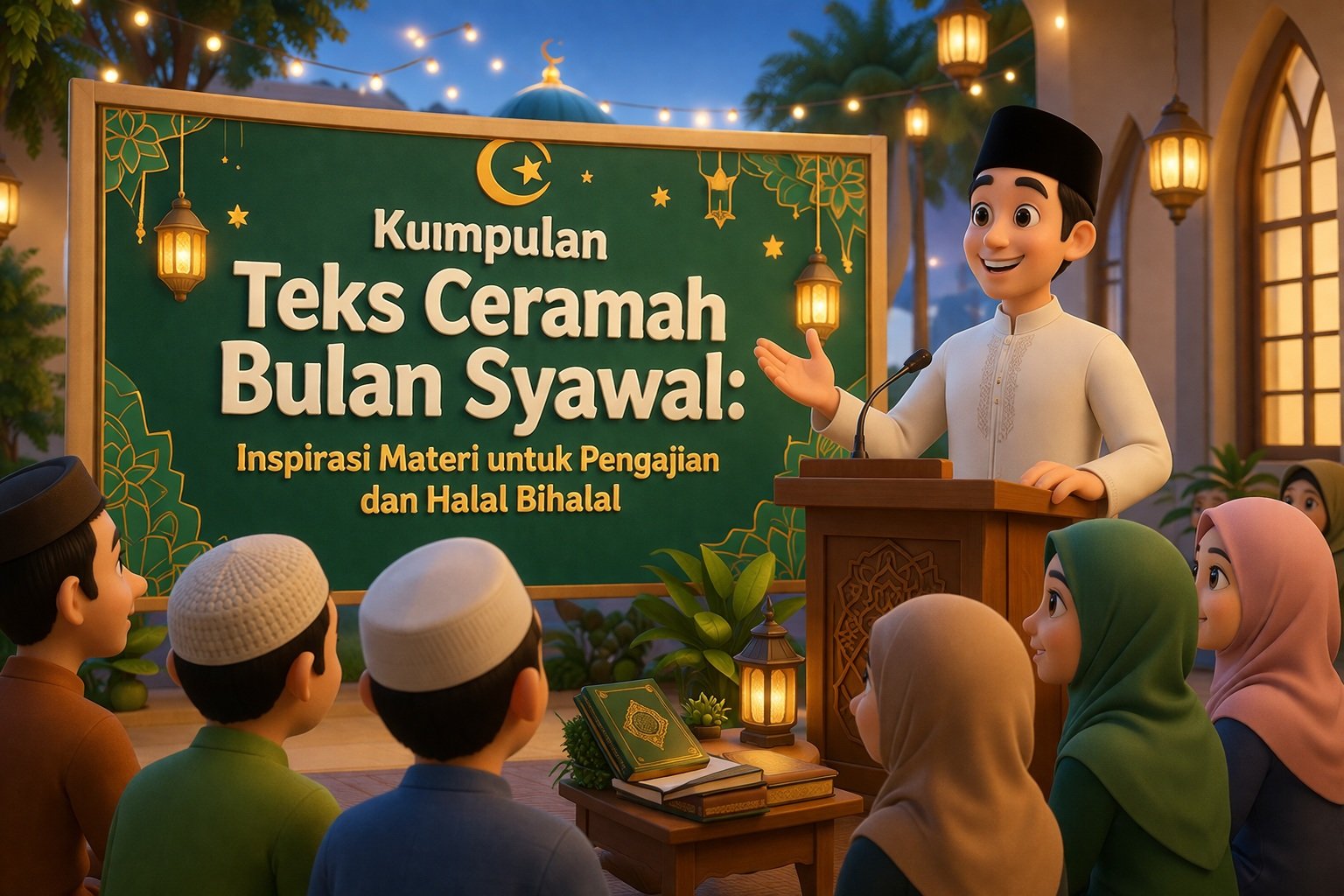 Kumpulan Teks Ceramah Bulan Syawal: Inspirasi Materi untuk Pengajian dan Halal Bihalal
