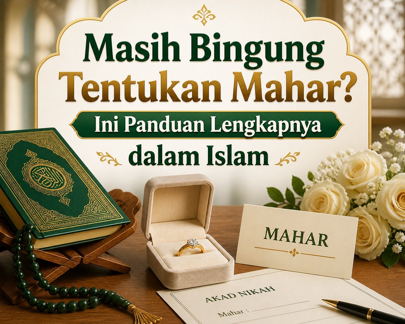 Masih Bingung Tentukan Mahar? Ini Panduan Lengkapnya dalam Islam