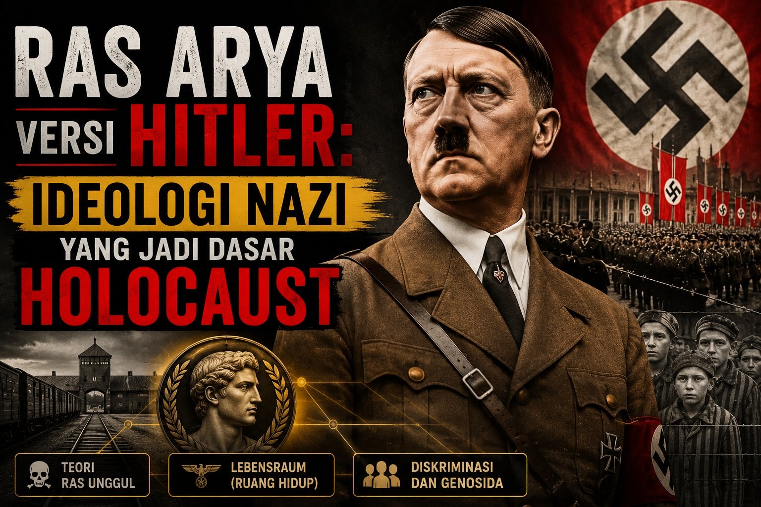 Ras Arya Versi Hitler: Ideologi Nazi yang Jadi Dasar Holocaust