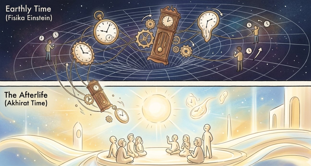 Memahami Konsep "Waktu di Akhirat" yang Melampaui Fisika Einstein