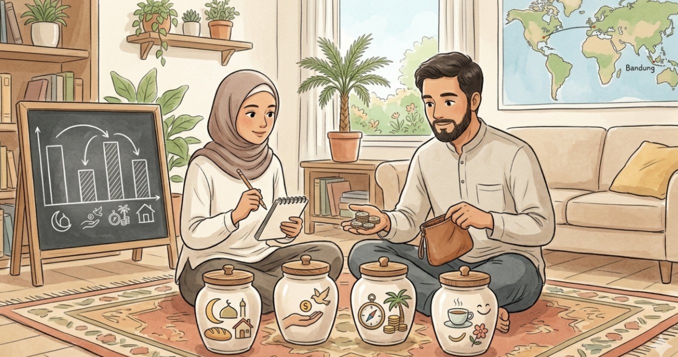 Mengatur Arus Kas Keluarga ala Sahabat Nabi: Strategi Budgeting Menggunakan Prinsip 4 Pos Utama