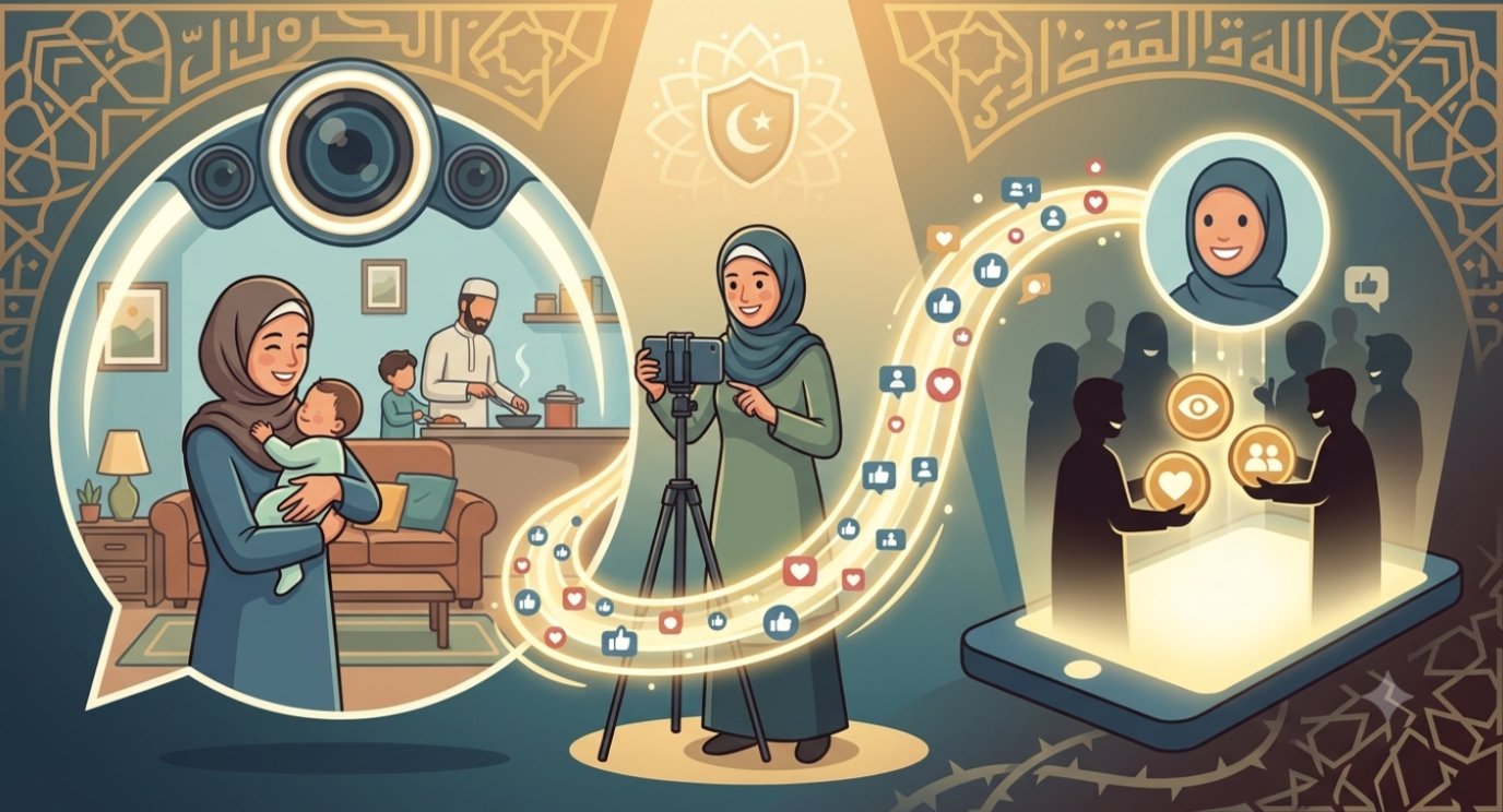 Menjual Ruang Privat Demi Engagement: Pandangan Islam Soal Tren Umbar Urusan Rumah Tangga yang Telanjur Jadi Komoditas Konten