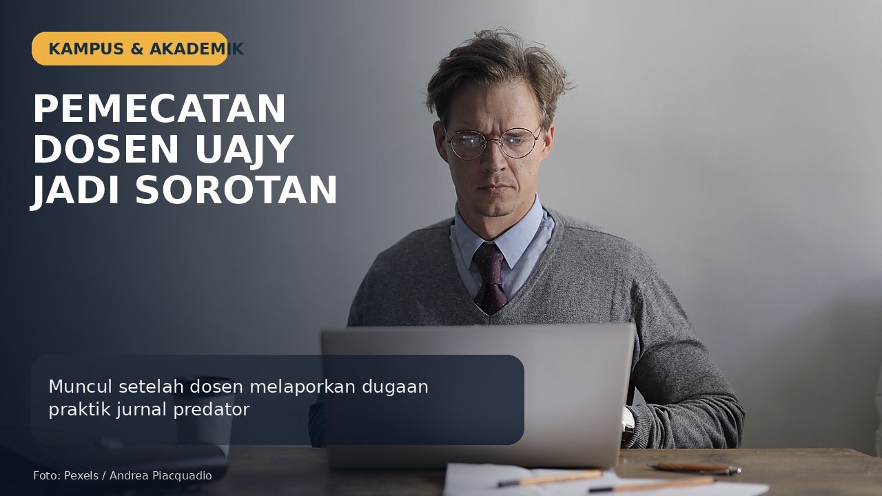 Pemecatan Dosen UAJY Setelah Laporkan Dugaan Jurnal Predator Jadi Sorotan