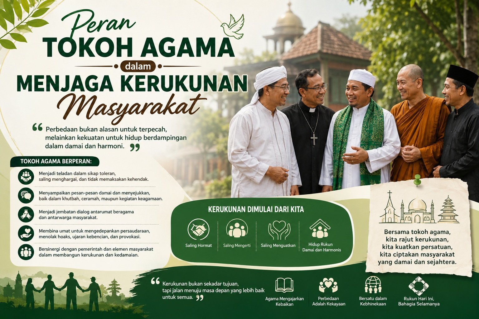 Peran Tokoh Agama dalam Menjaga Kerukunan Masyarakat