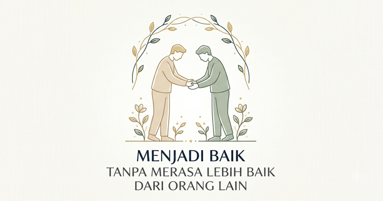 Menjadi Baik Tanpa Merasa Lebih Baik dari Orang Lain