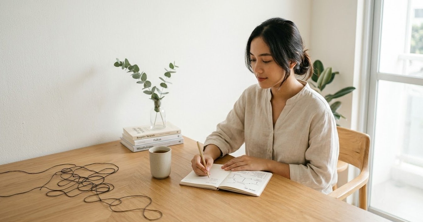 Mengubah Overthinking Menjadi Kebiasaan Berpikir yang Lebih Terarah