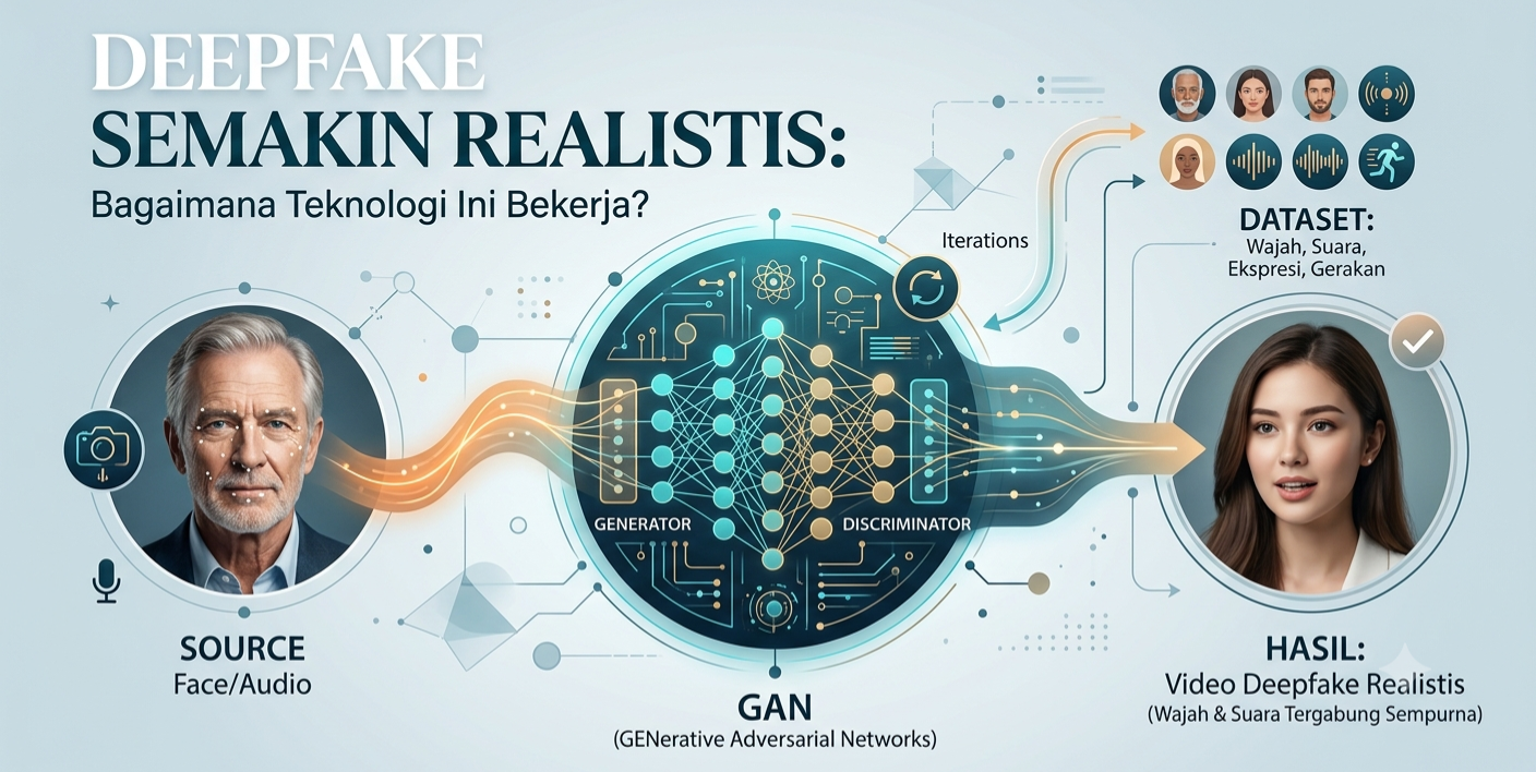 Deepfake Semakin Realistis: Bagaimana Teknologi Ini Bekerja?