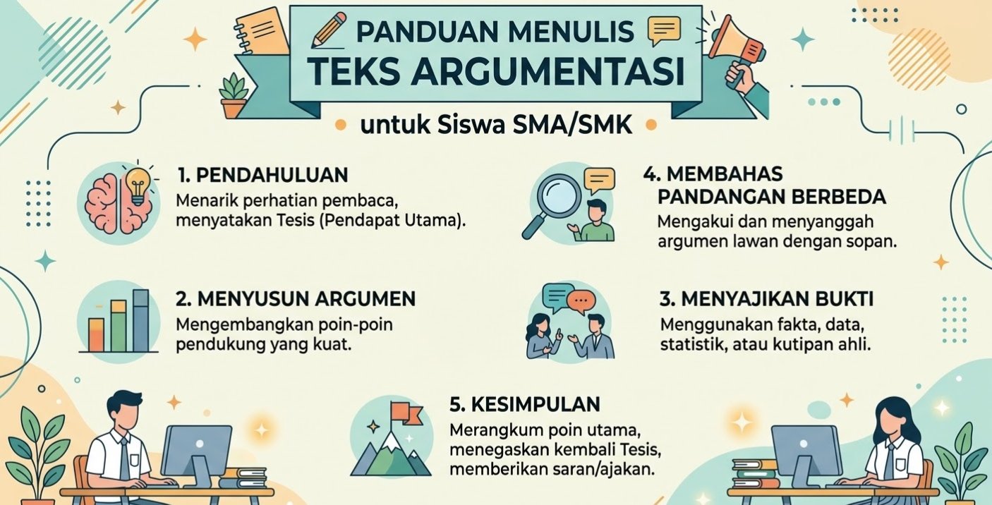 Panduan Menulis Teks Argumentasi untuk Siswa SMA/SMK