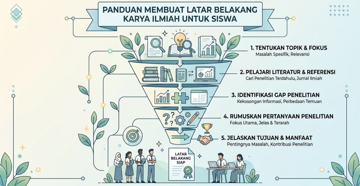 Panduan Membuat Latar Belakang Karya Ilmiah untuk Siswa