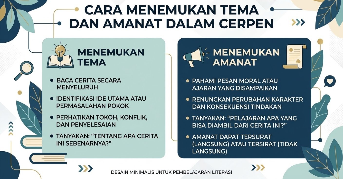 Cara Menemukan Tema dan Amanat dalam Cerpen