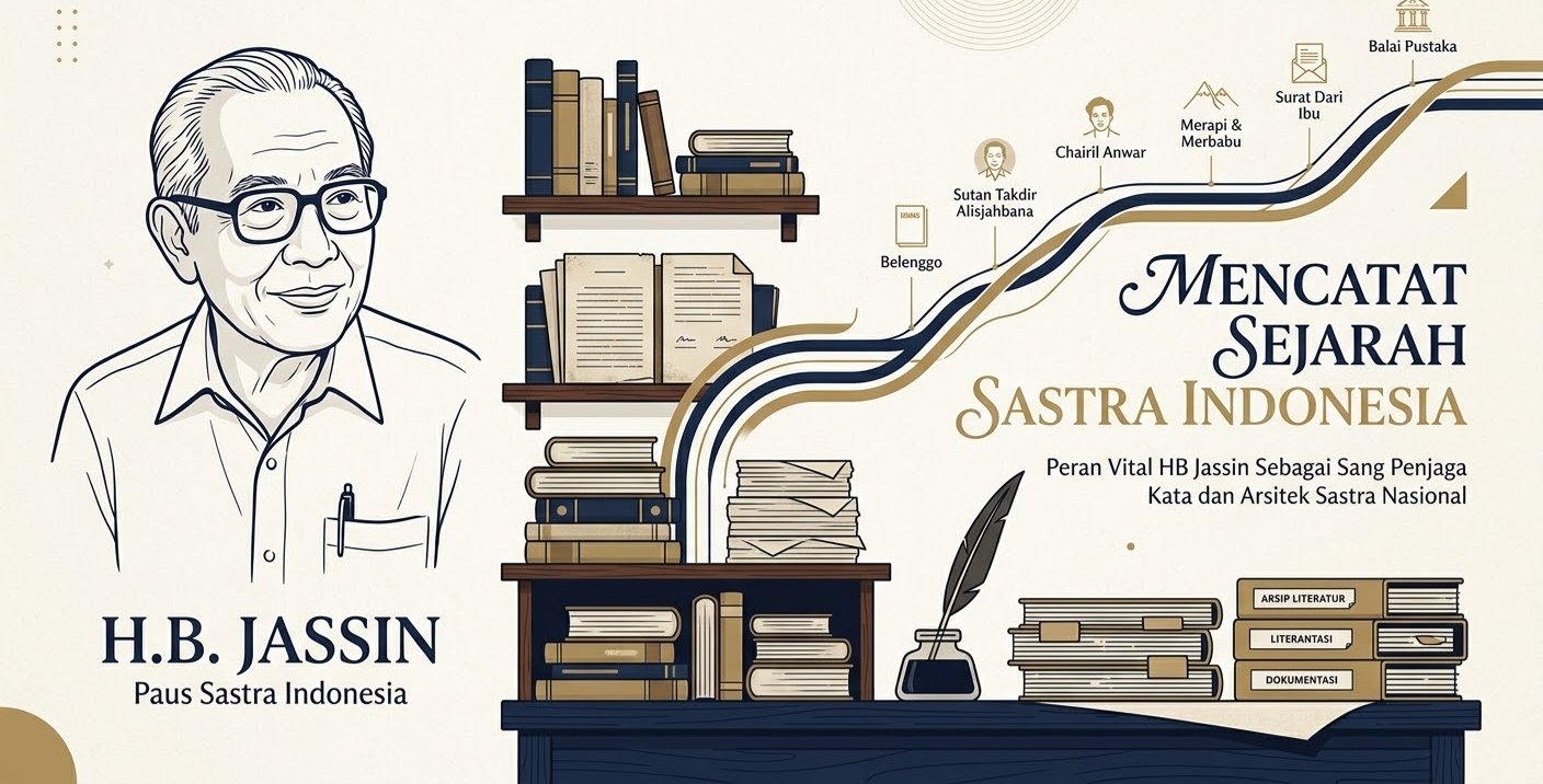 HB Jassin dan Perannya dalam Mencatat Sejarah Sastra Indonesia